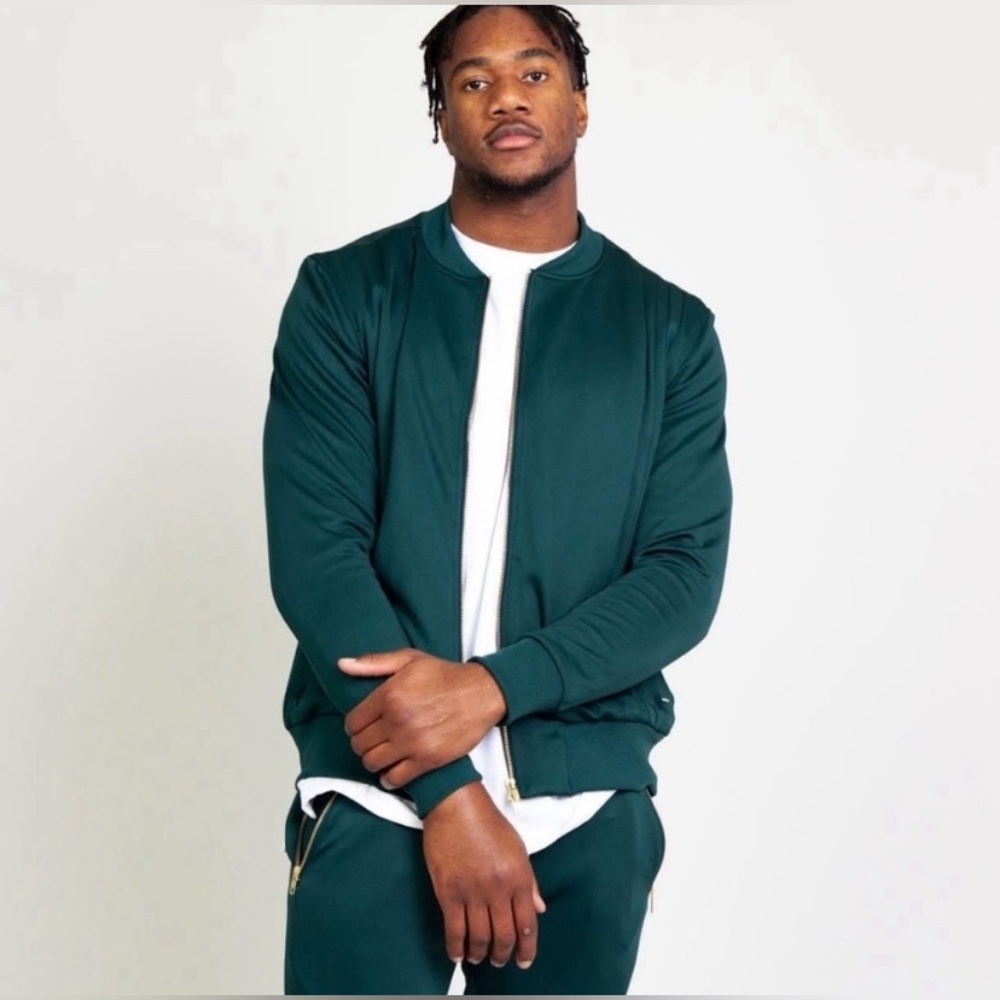 Good Counsel Men's Pippen Track Jacket Green Size XL